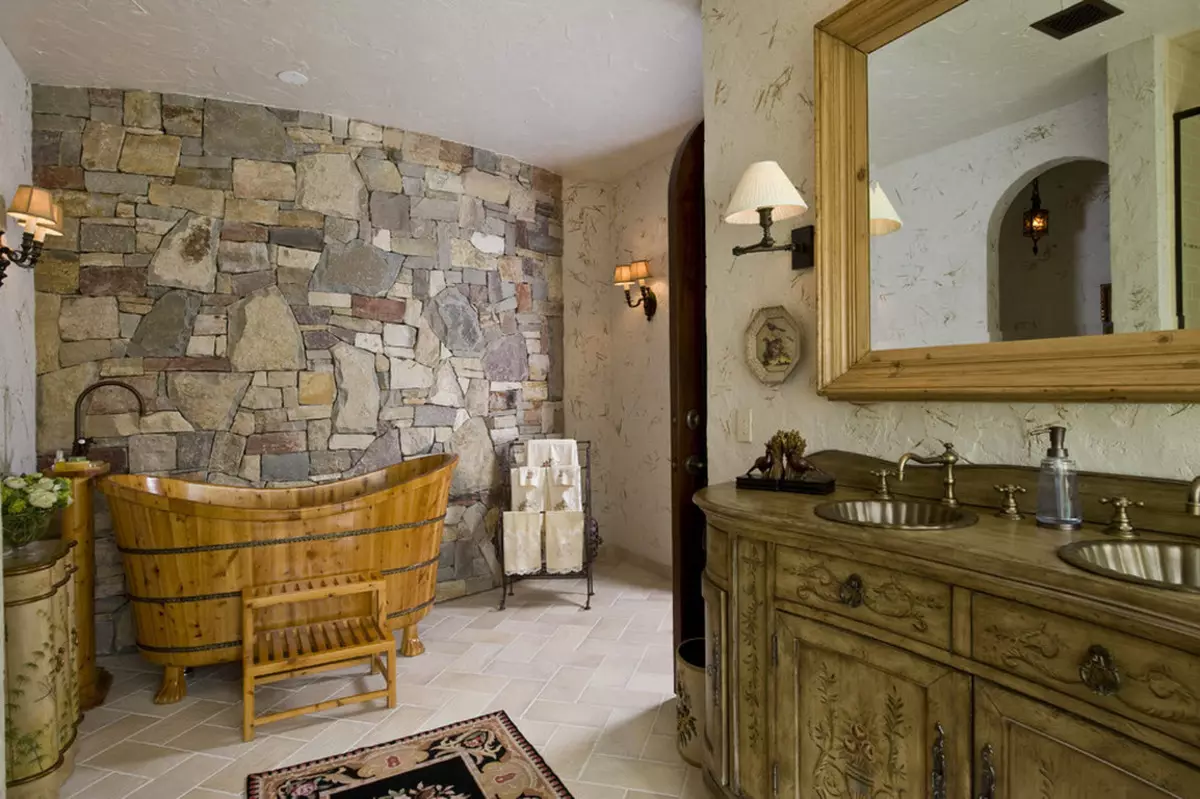 Badkamer (165 foto's): bad en douche in één kamer. Mooie en stijlvolle voorbeelden. We kiezen de organisator. Ergonomie opties, ontwerp 10167_69