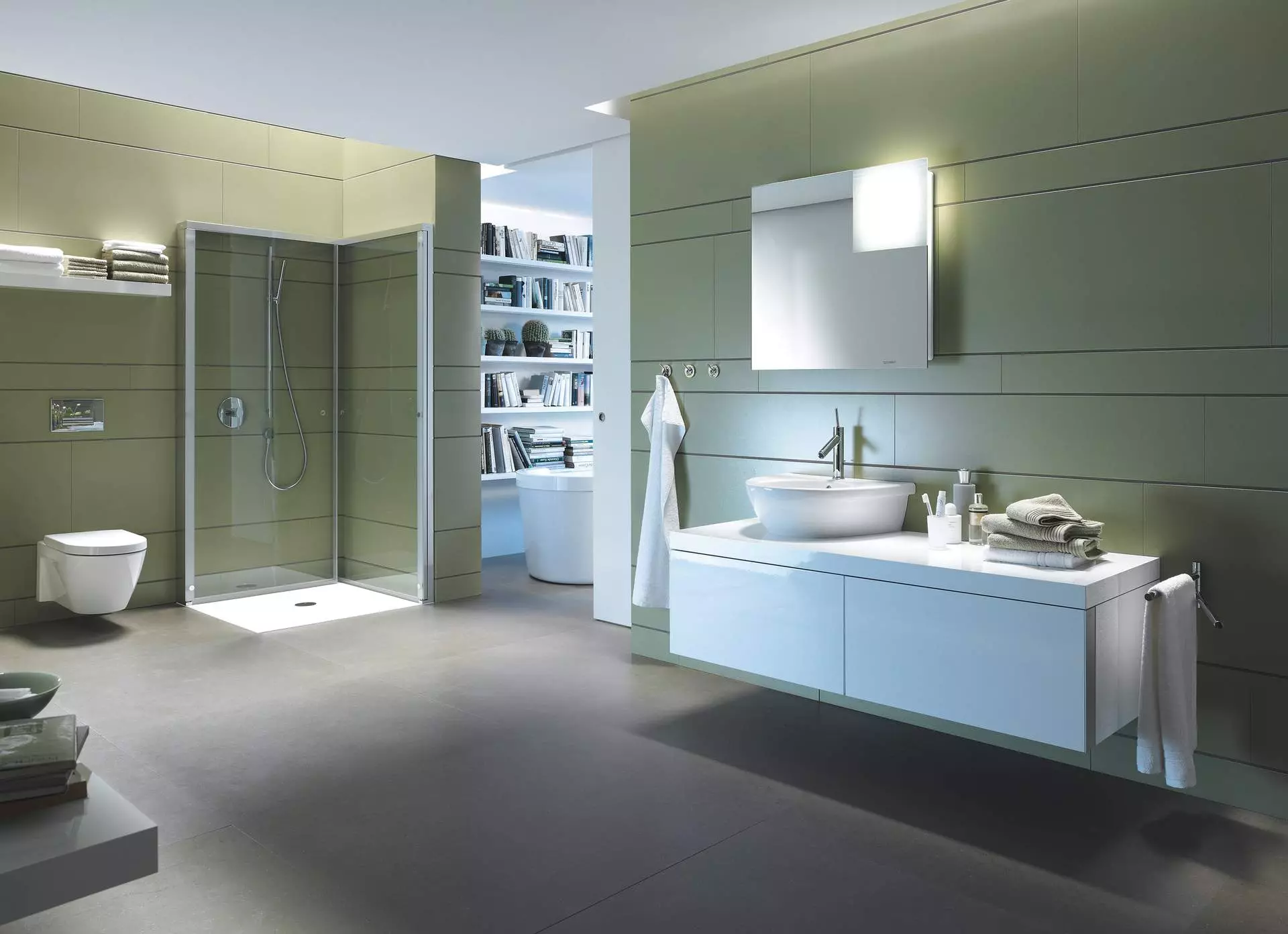 Badkamer (165 foto's): bad en douche in één kamer. Mooie en stijlvolle voorbeelden. We kiezen de organisator. Ergonomie opties, ontwerp 10167_78