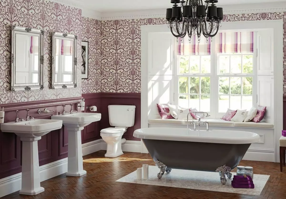 Łazienka (165 zdjęć): wanna i prysznic w jednym pokoju. Piękne i stylowe przykłady. Wybieramy organizatora. Opcje ergonomii, projektowanie 10167_89