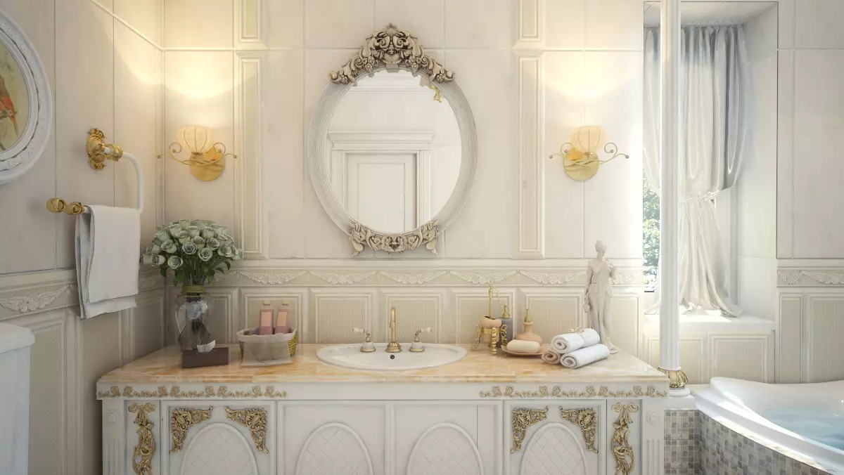 Koupelna Sconce: Vybíráme vodotěsné modely v klasickém a jiném stylu na zdi 10177_33