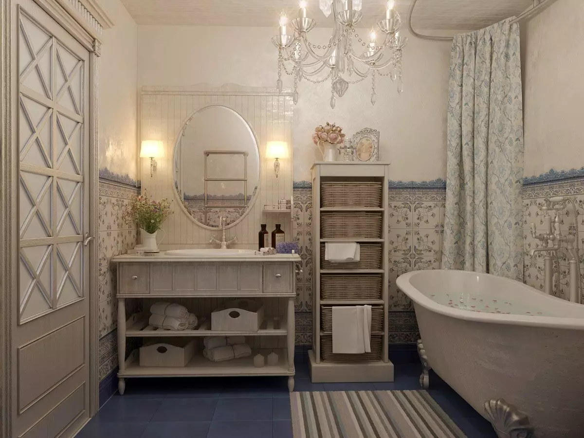 浴室Sconce：我们在墙上的经典和其他风格中选择防水型号 10177_39