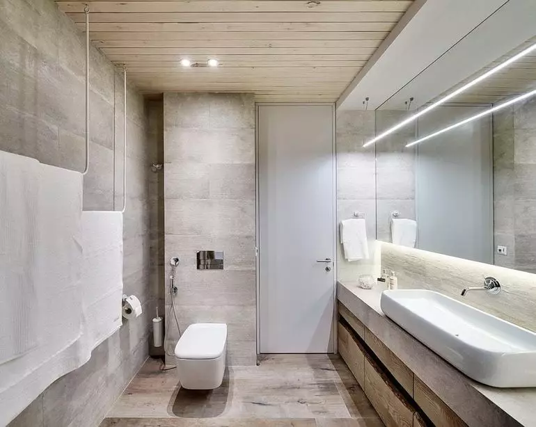 Дизайн великої ванної кімнати (75 фото): приклади в інтер'єрі, варіанти проектів 10183_29