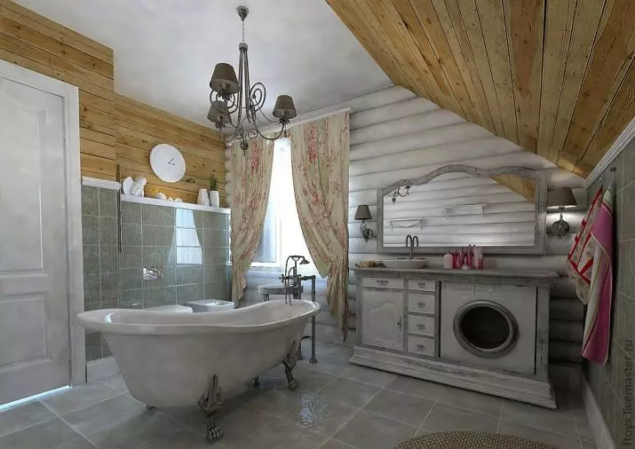 Дизайн великої ванної кімнати (75 фото): приклади в інтер'єрі, варіанти проектів 10183_39