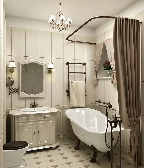 Veľký dizajn kúpeľne (75 fotografií): príklady v interiéri, možnosti projektu 10183_43