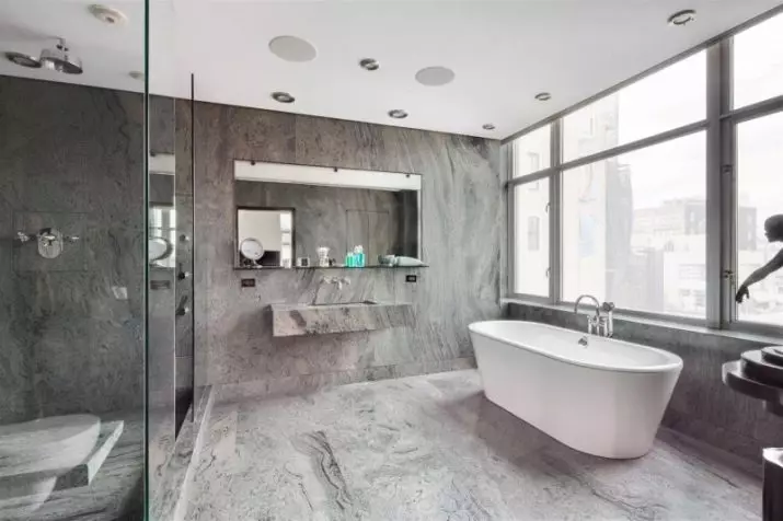 Дизайн великої ванної кімнати (75 фото): приклади в інтер'єрі, варіанти проектів 10183_49