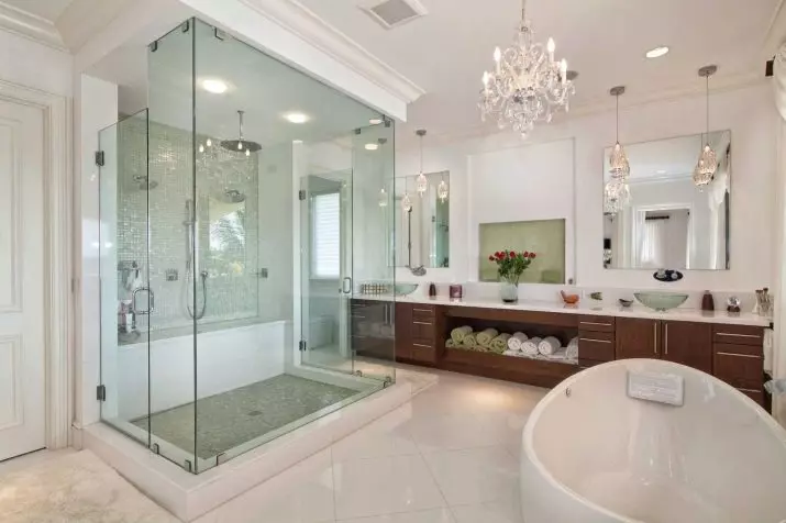 Desain kamar mandi ageung (75 poto): conto dina kaayaan interior, pilihan proyék 10183_55