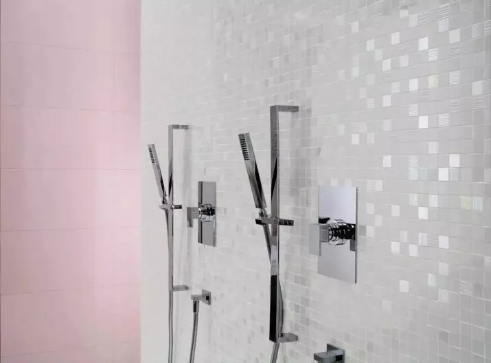 Szürke fürdőszoba (77 fotó): Szürke színű szoba kialakítása. Válasszon színt és stílusokat. A kék, rózsaszín, sárga és türkiz kombinációja. Példák a modern belső térre 10189_23