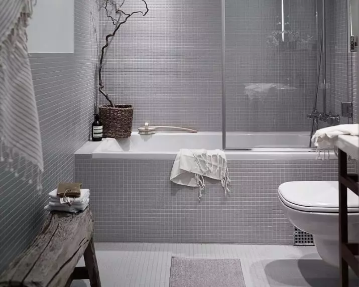 Сіра ванна (77 фото): дизайн кімнати в сірих тонах. Вибираємо колір і стиль. Поєднання блакитного, рожевого, жовтого і бірюзового. Приклади сучасного інтер'єру 10189_68