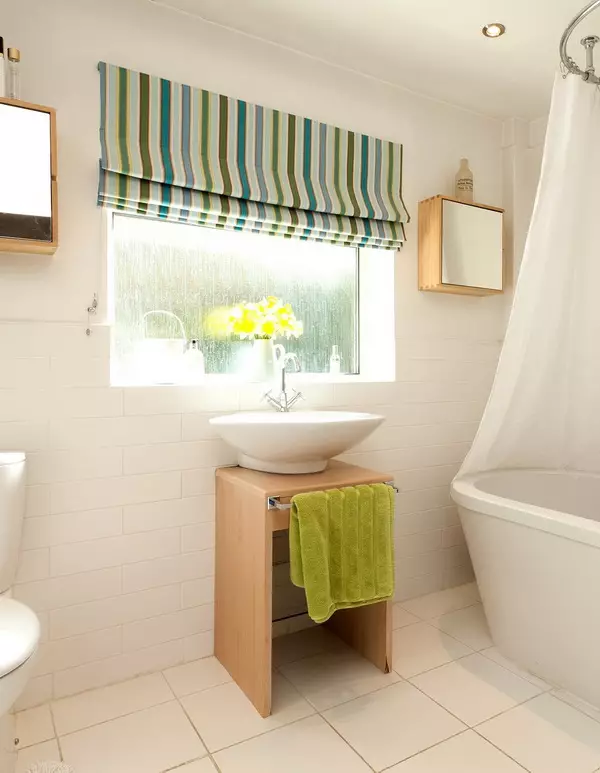 Design fürdőszoba 7 négyzetméter. METER (58 FOTÓK): Szoba belseje ablakkal és anélkül, példák a sikeres tervezésre 10200_46
