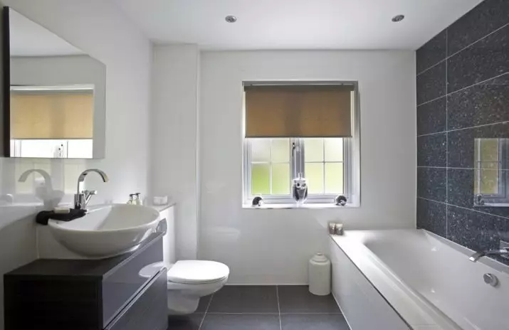 Design fürdőszoba 7 négyzetméter. METER (58 FOTÓK): Szoba belseje ablakkal és anélkül, példák a sikeres tervezésre 10200_55