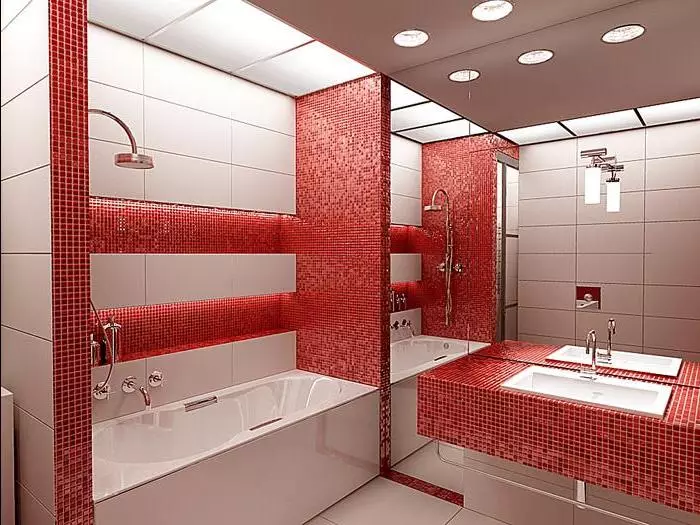 Badeværelse design 2 kvadratmeter. M (72 billeder): Badeværelsesprojekter uden toiletskål. Interiørmuligheder. Efterbehandling materialer 10201_53