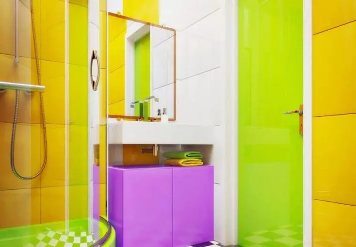 Design kopalnice 5 kV. M (111 fotografije): Projekti lepih kopalnic 5 kvadratnih metrov v apartmaju, sodobna notranjost s pralnim strojem 10205_36