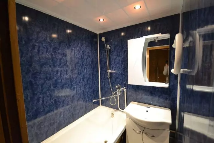 Design kopalnice 5 kV. M (111 fotografije): Projekti lepih kopalnic 5 kvadratnih metrov v apartmaju, sodobna notranjost s pralnim strojem 10205_62