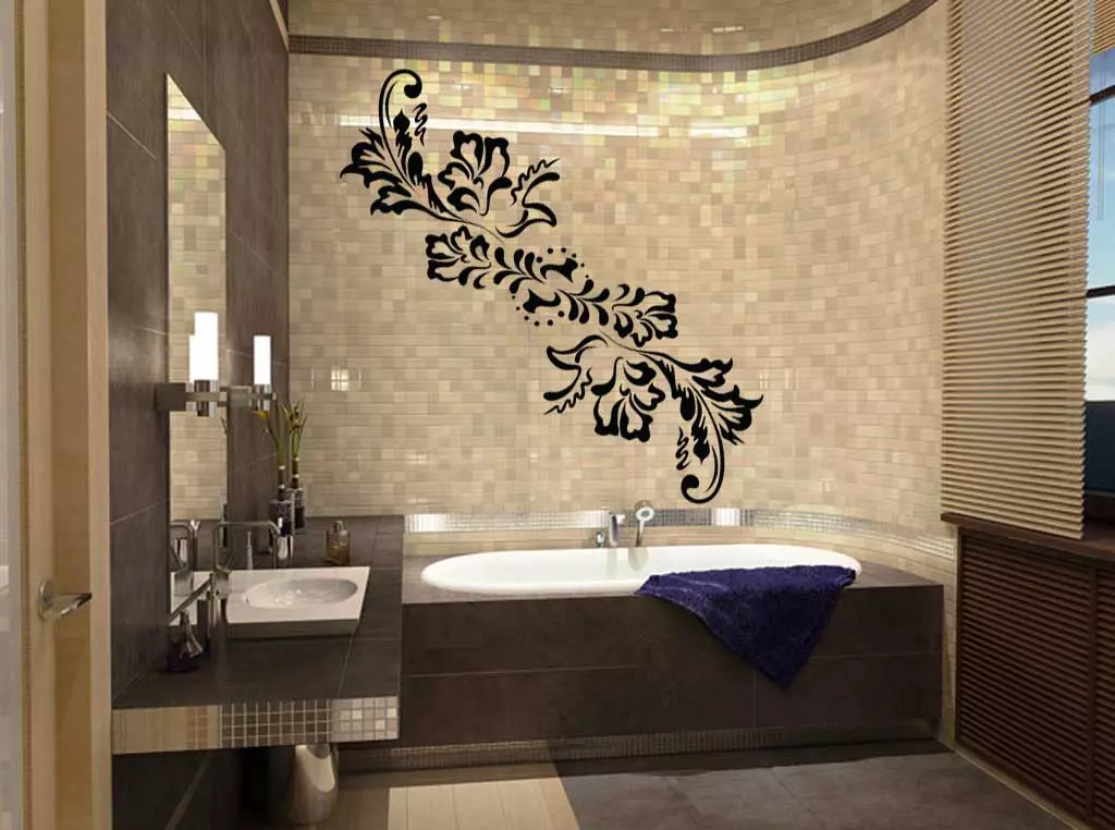 Stiker kamar mandi: stiker dinding tahan air di kamar mandi, vinil, silikon dan stiker dekoratif lainnya 10206_20