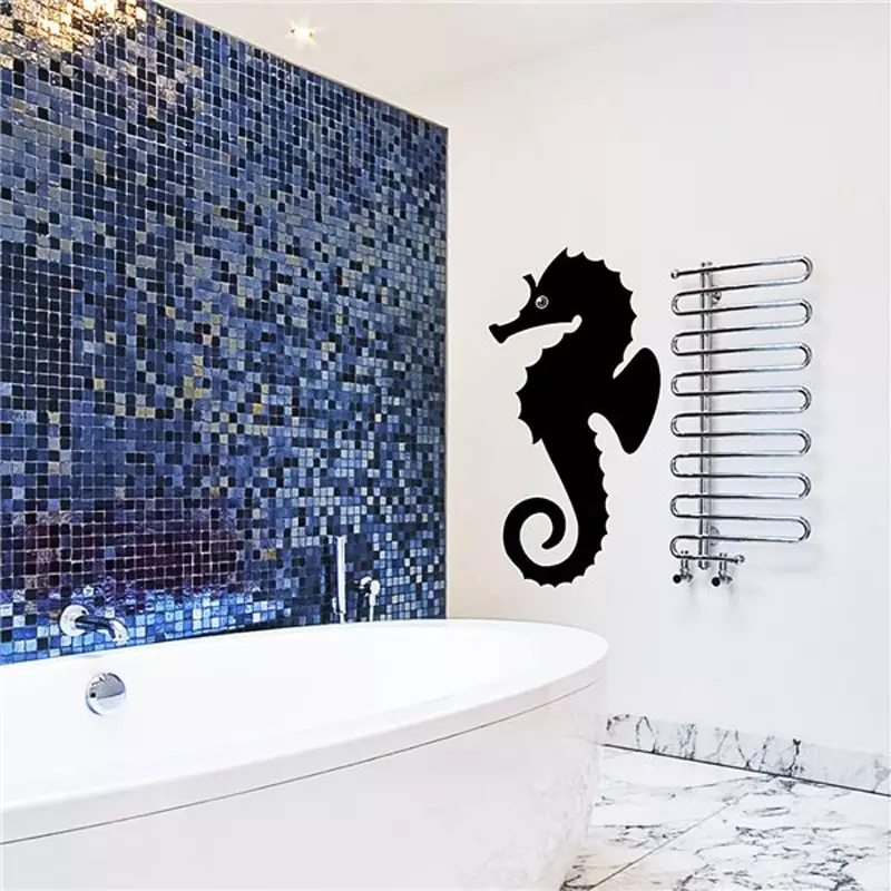 Stiker kamar mandi: stiker dinding tahan air di kamar mandi, vinil, silikon dan stiker dekoratif lainnya 10206_22