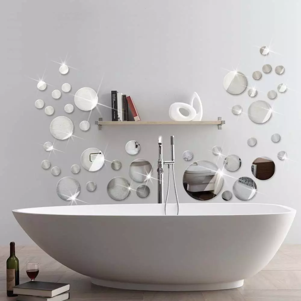 Stiker kamar mandi: stiker dinding tahan air di kamar mandi, vinil, silikon dan stiker dekoratif lainnya 10206_31