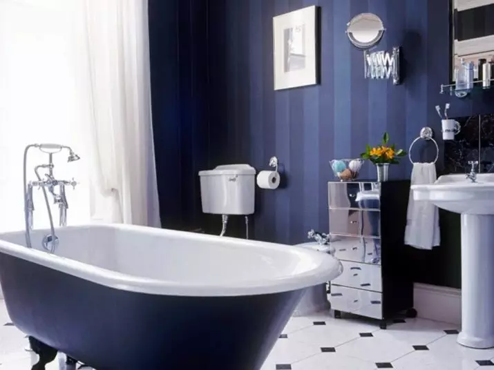 Phòng tắm (97 ảnh): Chọn tốt hơn là gì? Hẹp và rộng, màu và trắng, tắm 120x70, 140x70 cm và các kích cỡ khác, loại 10217_44