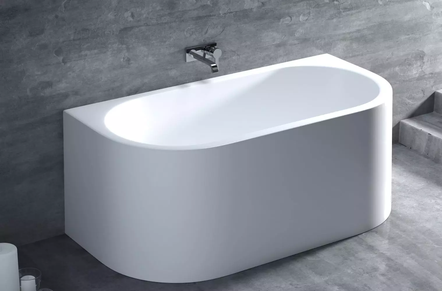 Little bathtubs: mini-bath sizes. Mga tip para sa pagpili ng isang maliit na paliguan, mga halimbawa ng compact bath sa loob 10223_16