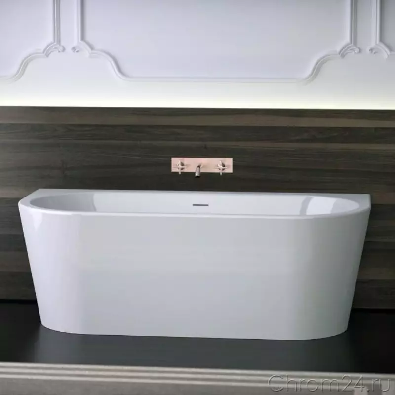 Little bathtubs: mini-bath sizes. Mga tip para sa pagpili ng isang maliit na paliguan, mga halimbawa ng compact bath sa loob 10223_17