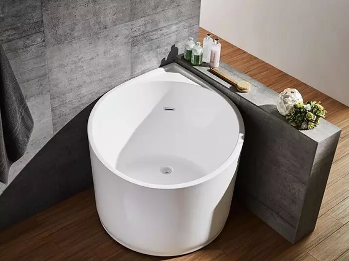 Poucas bañeiras: tamaños de mini-baño. Consellos para escoller un pequeno baño, exemplos de baños compactos no interior 10223_59