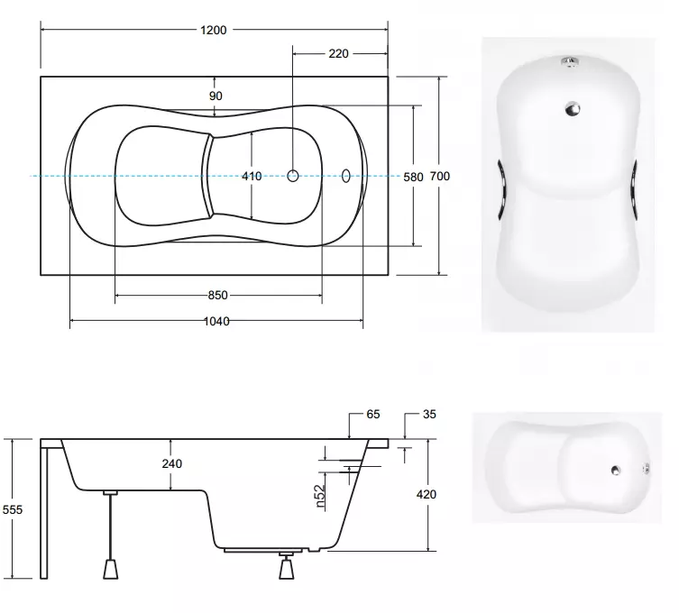 أحواض صغيرة: أحجام مصغرة حمام. نصائح لاختيار حمام صغير، والأمثلة من الحمامات صغيرة الحجم في المناطق الداخلية 10223_68