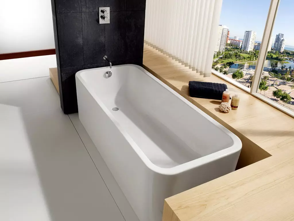 鋼浴：浴缸型號150x70,170x70厘米和其他尺寸。不銹鋼浴缸的優缺點。所有權評論 10224_14