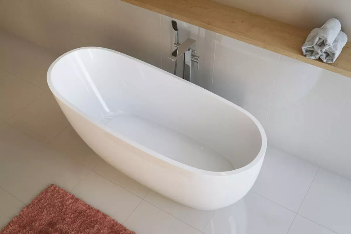 Baños de acero: modelos de baños 150x70, 170x70 cm y otros tamaños. Pros y contras de baños de acero inoxidable. Propiedad de la propiedad 10224_22