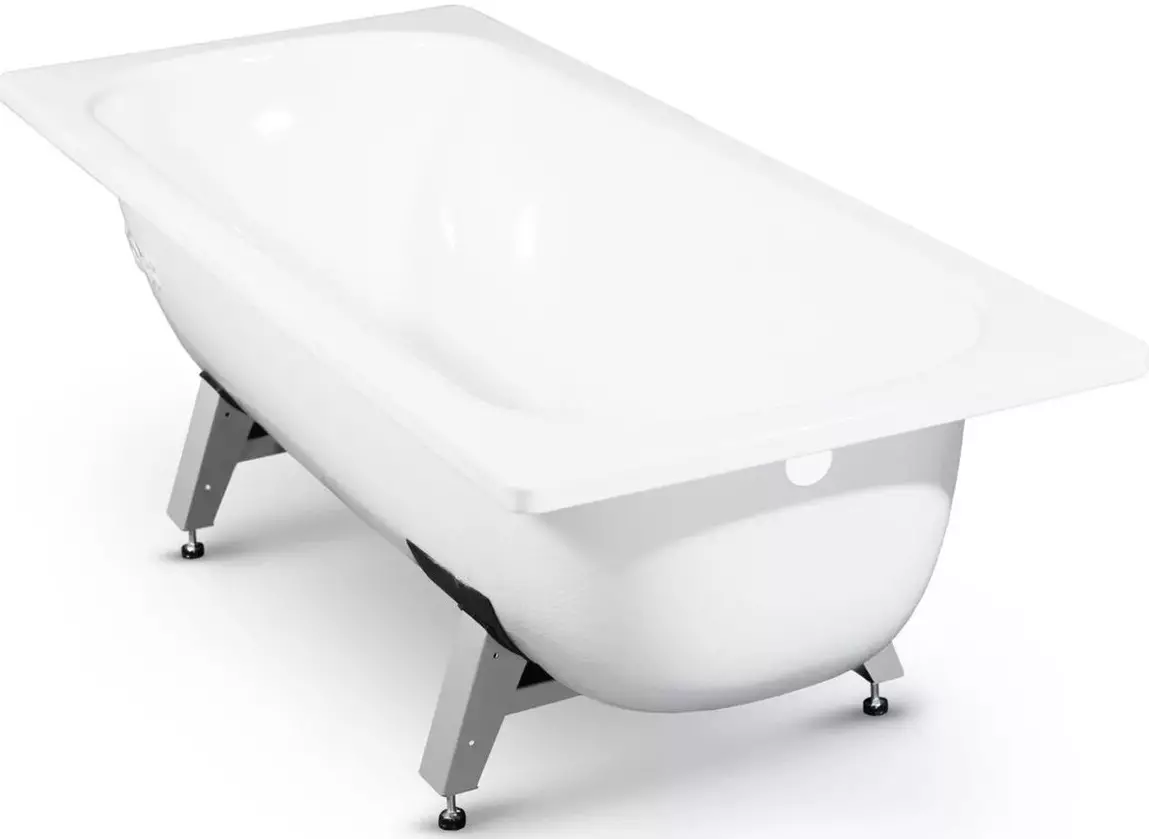 Stålbade: Modeller af Baths 150x70, 170x70 cm og andre størrelser. Fordele og ulemper ved rustfrit stålbad. Ejerskabsanmeldelser 10224_52
