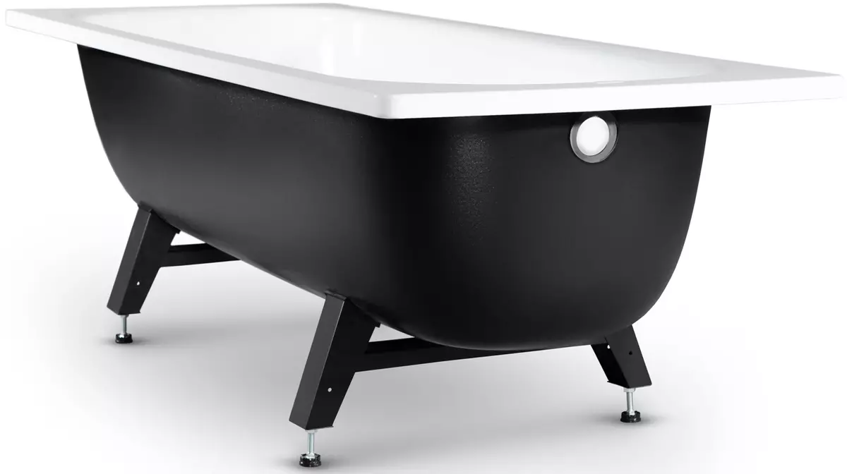 鋼浴：浴缸型號150x70,170x70厘米和其他尺寸。不銹鋼浴缸的優缺點。所有權評論 10224_53