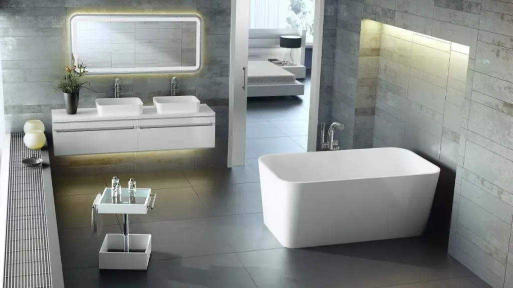 Stålbade: Modeller af Baths 150x70, 170x70 cm og andre størrelser. Fordele og ulemper ved rustfrit stålbad. Ejerskabsanmeldelser 10224_69