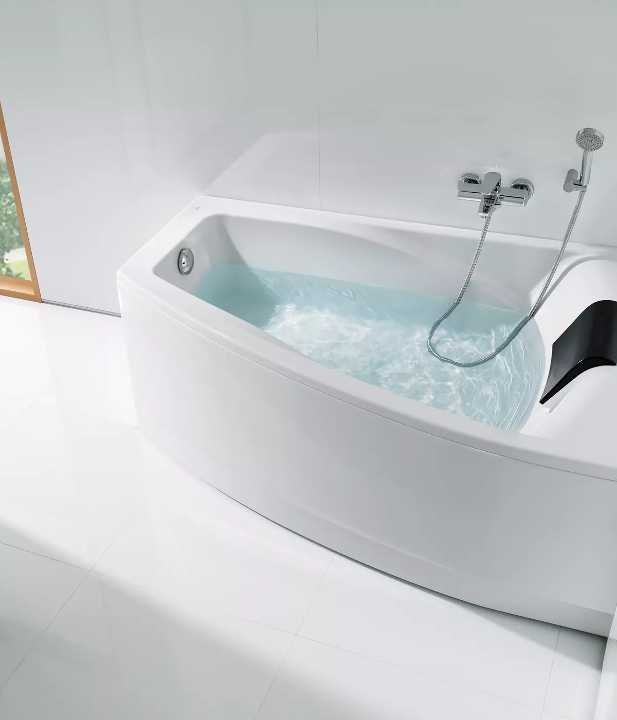 Baths Acrylic Acrylic: Angor, bi dimenî 150x90 cm, 120x90 cm, 120x70 cm, 170x90 cm û 160x90 cm, 140x100 cm û yên din 10225_51