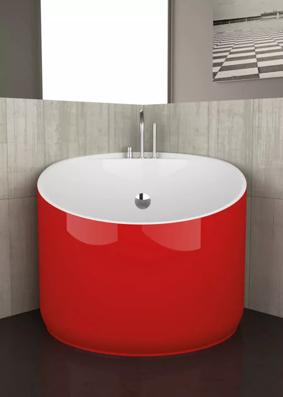 Oturan Akrilik Banyolar: 120x70 cm ve 100x70 cm boyutlu modellerin görünümü, mini banyosunun avantajları ve dezavantajları 10230_13