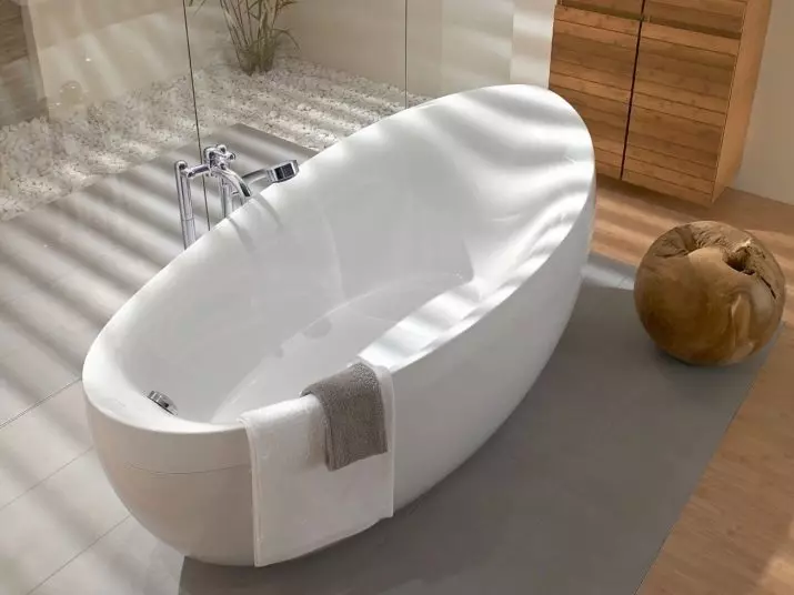 Oturan Akrilik Banyolar: 120x70 cm ve 100x70 cm boyutlu modellerin görünümü, mini banyosunun avantajları ve dezavantajları 10230_34