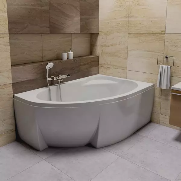 Oturan Akrilik Banyolar: 120x70 cm ve 100x70 cm boyutlu modellerin görünümü, mini banyosunun avantajları ve dezavantajları 10230_43