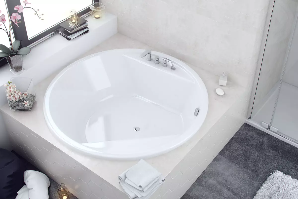 Bath Bath (Foto 47): Akụkụ. Ime ụlọ ịsa ahụ nnukwu ụlọ ịsa ahụ 10244_11