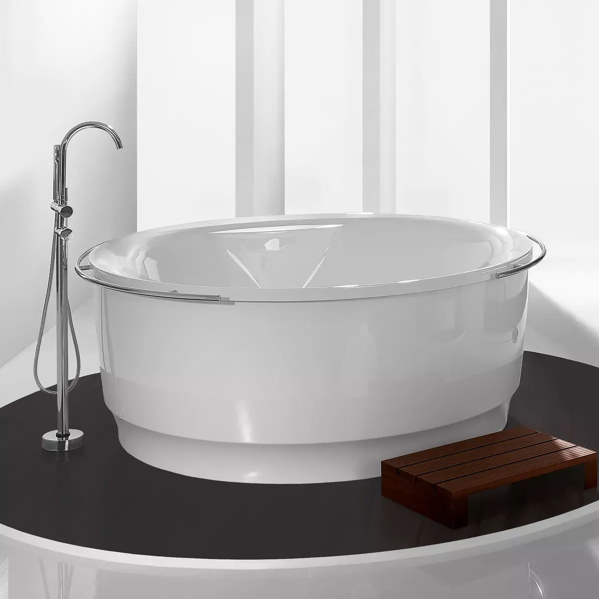 Bath Bath (Foto 47): Akụkụ. Ime ụlọ ịsa ahụ nnukwu ụlọ ịsa ahụ 10244_25