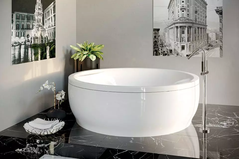 Bath Bath (Foto 47): Akụkụ. Ime ụlọ ịsa ahụ nnukwu ụlọ ịsa ahụ 10244_34