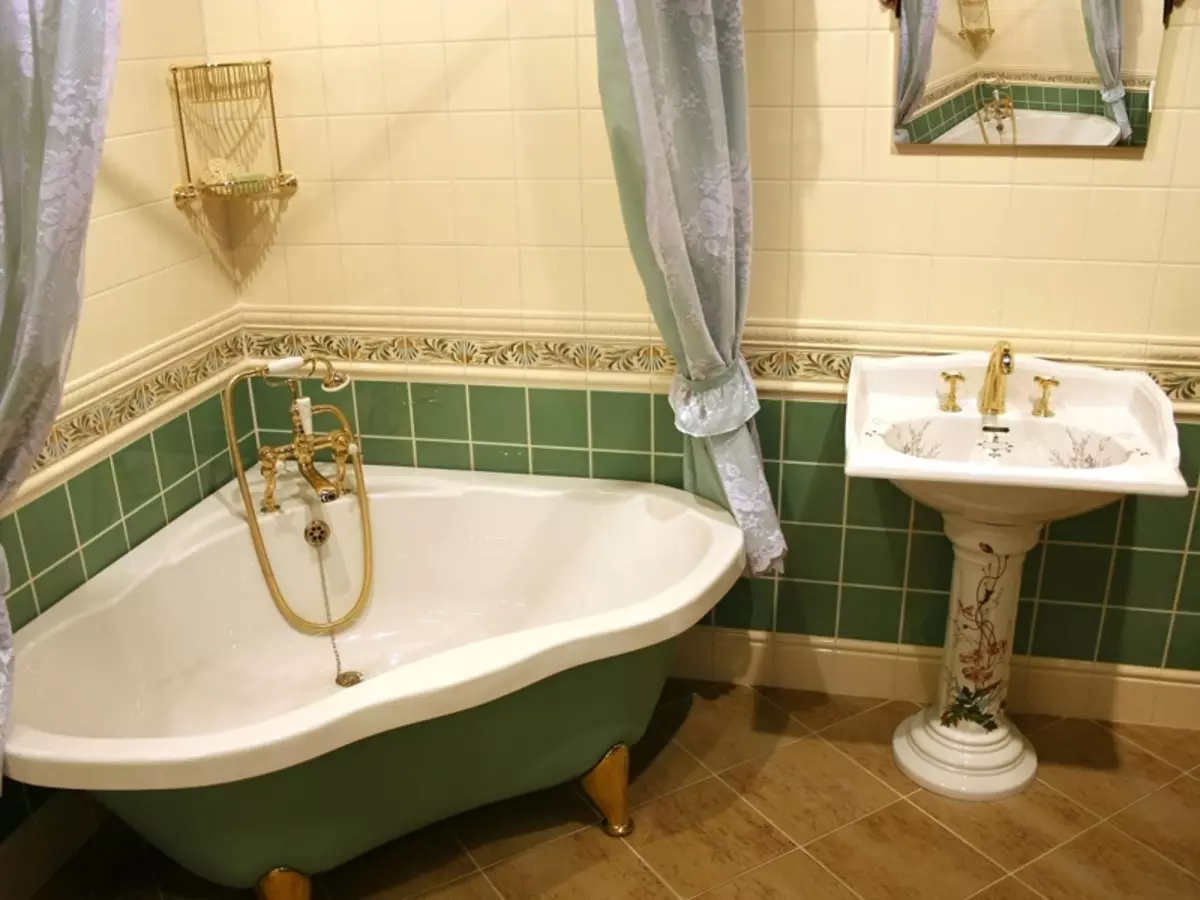 不對稱浴缸（78張照片）：選擇角型號，170x80 cm和140x90 cm，150x70 cm和160x90 cm，180x80 cm和140x70 cm 10258_13