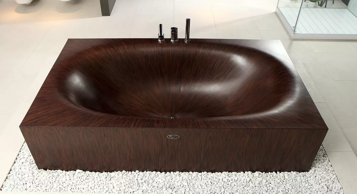 Drevené kúpele (53 fotiek): Plusy a nevýhody drevených kúpeľov a výberu Tipy 10260_18