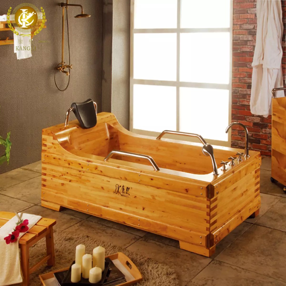Drevené kúpele (53 fotiek): Plusy a nevýhody drevených kúpeľov a výberu Tipy 10260_29