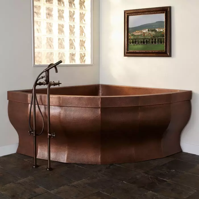 Vstavané kúpele (66 fotografií): oválny a obdĺžnikový model modelu v interiéri 10262_39