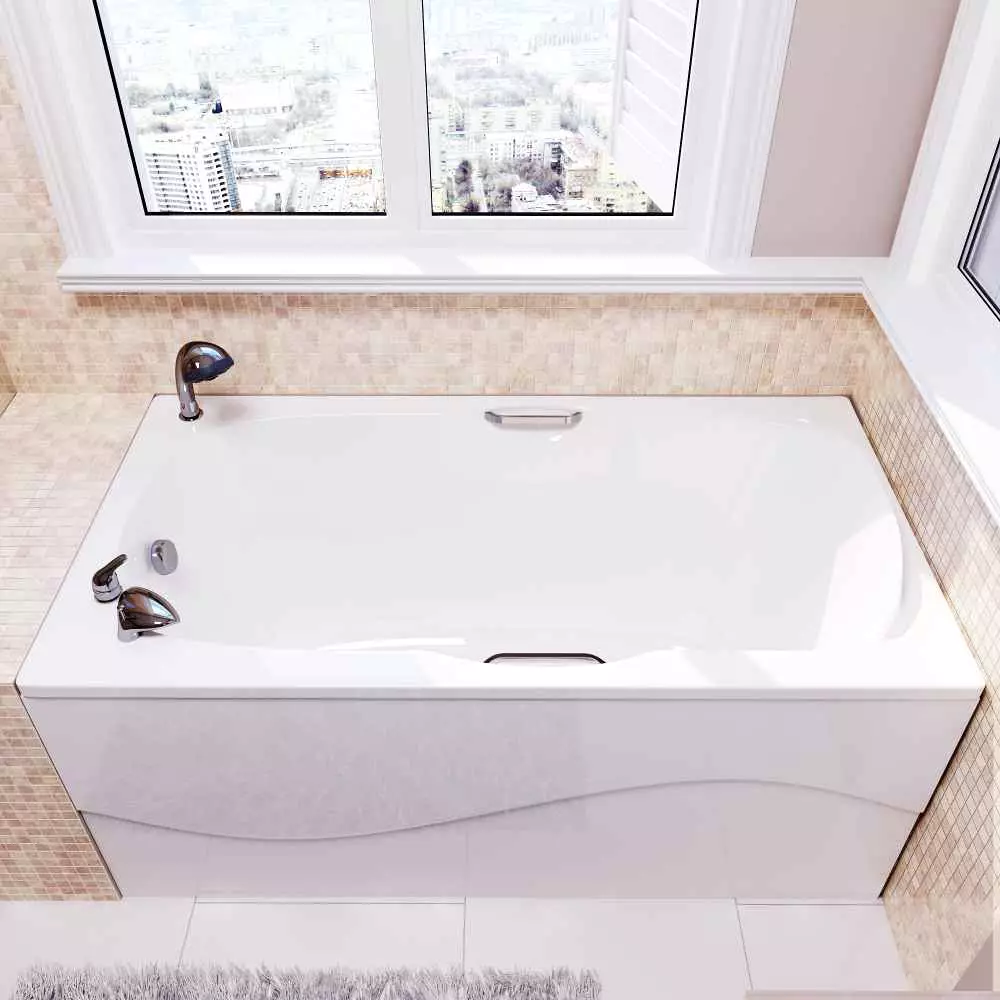 混合大理石浴：大理石浴缸的優點和缺點。角浴由鑄造人造大理石和其他型號製成。顧客評論 10263_37