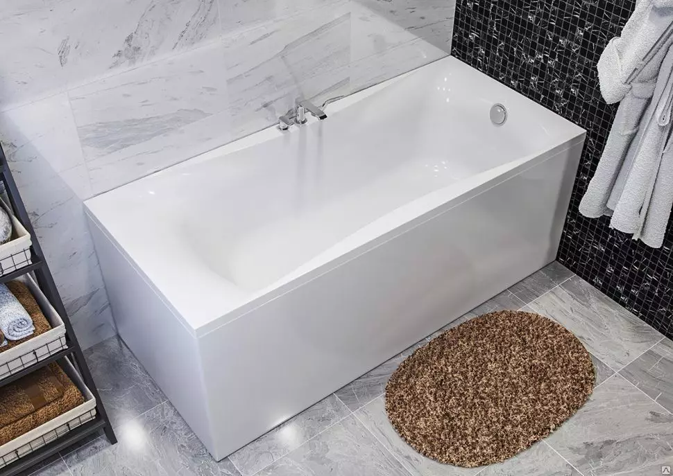 Phòng tắm bằng đá cẩm thạch hỗn hợp: Ưu và nhược điểm của phòng tắm bằng đá cẩm thạch. Cóc tắm làm bằng đá cẩm thạch nhân tạo và các mô hình khác. Phản hồi khách hàng 10263_65