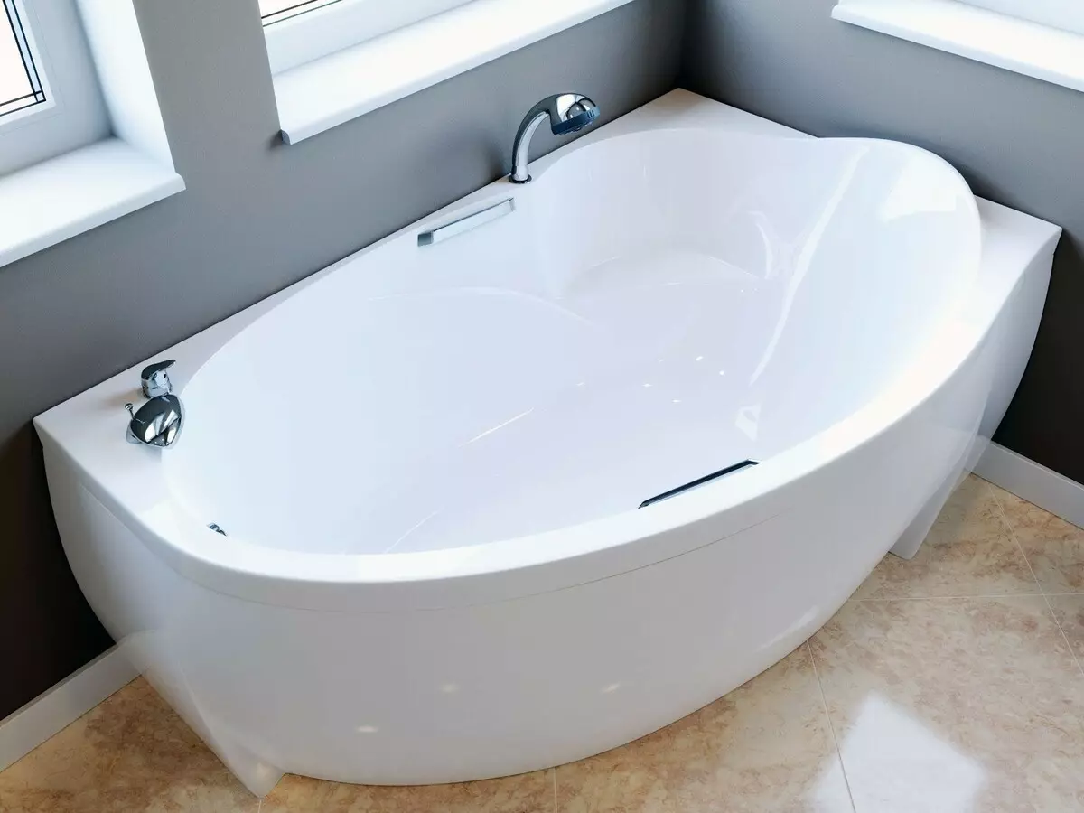 混合大理石浴：大理石浴缸的優點和缺點。角浴由鑄造人造大理石和其他型號製成。顧客評論 10263_82