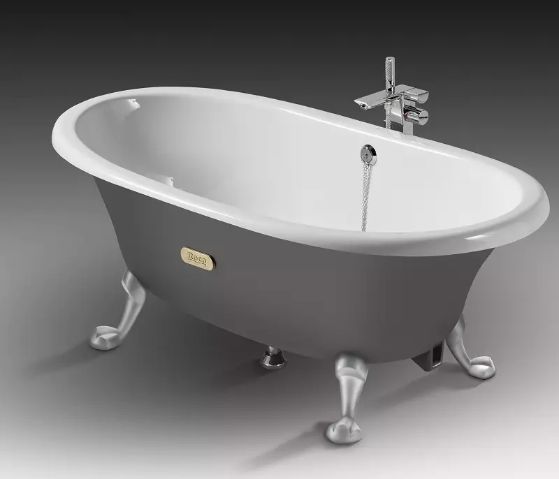 Бањи Roca: челични модели, метални аголни бањи и други опции, бања 170x75, 170x70 cm и други големини, прегледи на клиентите 10270_11