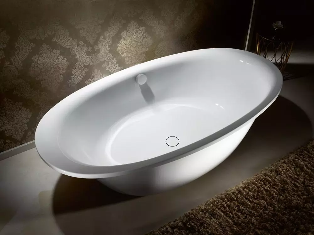 Kaldewei vonios: Vokietijos prekės ženklo plieninių vonios apžvalga, modeliai su matmenimis 170x70, 180x80 cm ir kt., Klientų atsiliepimai 10275_16