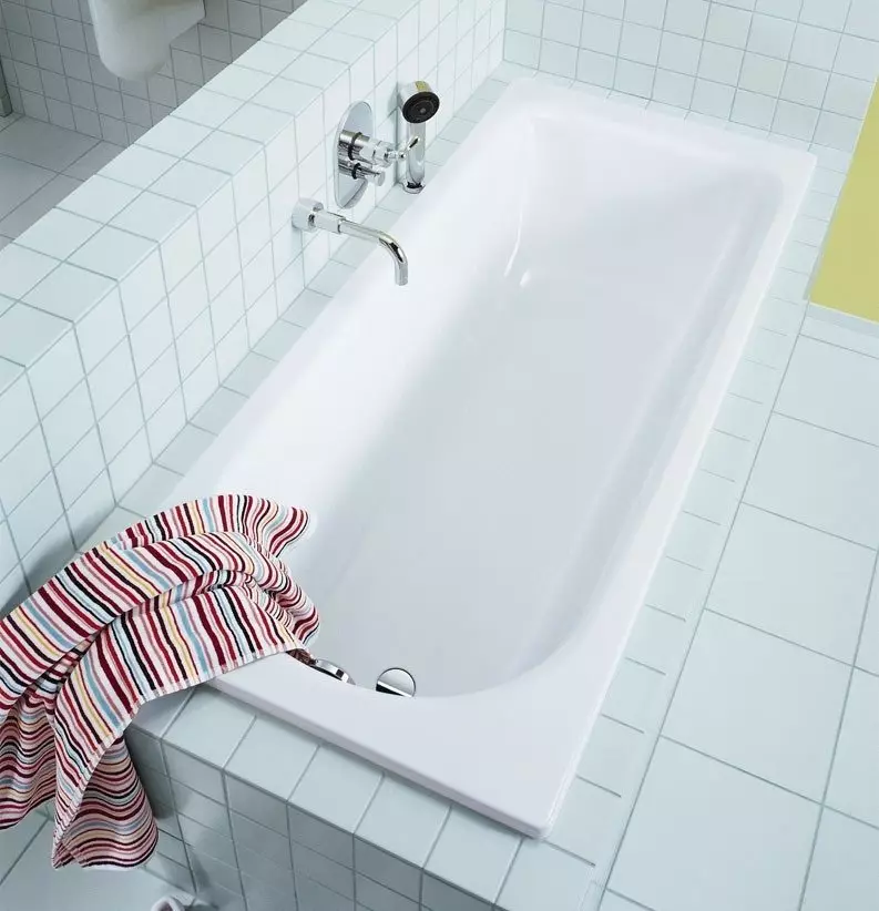 Kaldewei vonios: Vokietijos prekės ženklo plieninių vonios apžvalga, modeliai su matmenimis 170x70, 180x80 cm ir kt., Klientų atsiliepimai 10275_26