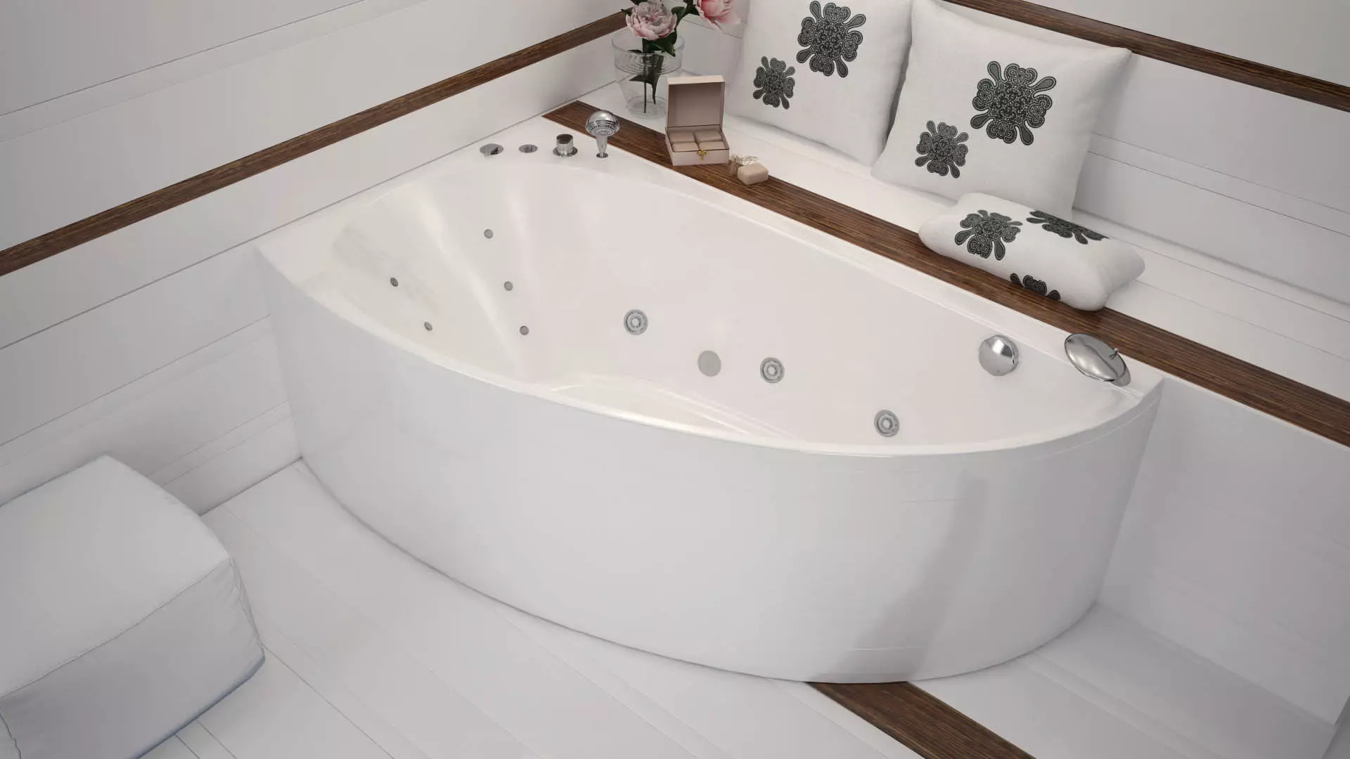 Baden Aquanet: Baths of 180x70 en 175x75, 170x90 en kenmerken van andere modellen. klanten-reviews 10277_10