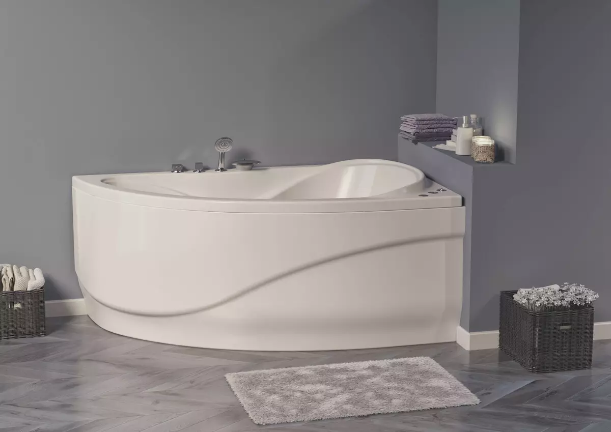 Baden Aquanet: Baths of 180x70 en 175x75, 170x90 en kenmerken van andere modellen. klanten-reviews 10277_2