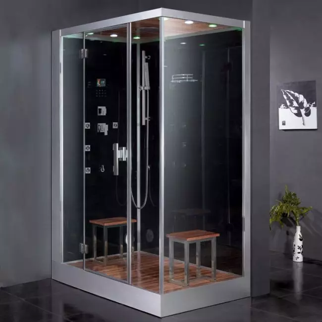 Shower Cabin 70 cm: Mga Modelo 70x100, 150x70, 70x100, 70x80 at Mga Tip sa Pinili 10289_2